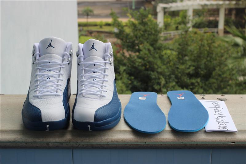 Authentic Air Jordan 12 French Blue 2016